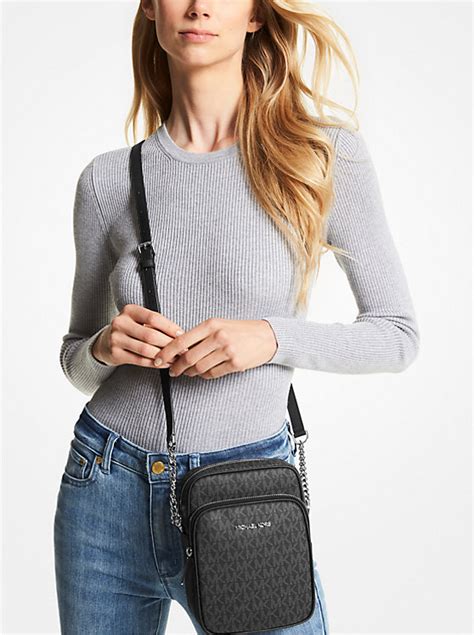 michael kors jet set travel logo|Jet Set Travel Medium Logo Crossbody Bag .